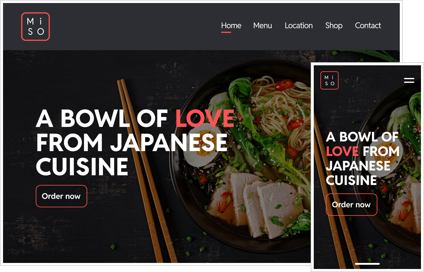 Créez un site web de restaurant appétissant